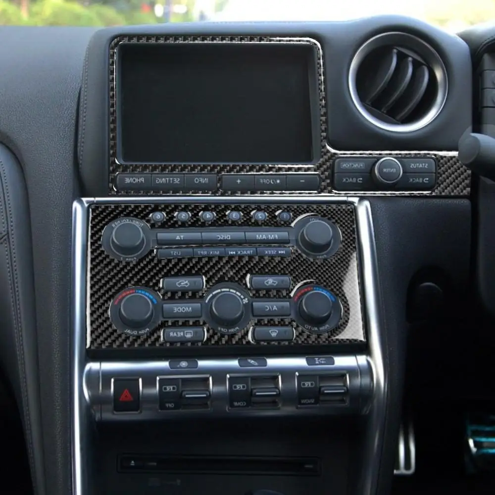 Внутренняя крышка из углеродного волокна панель CD чехол на рулевое колесо