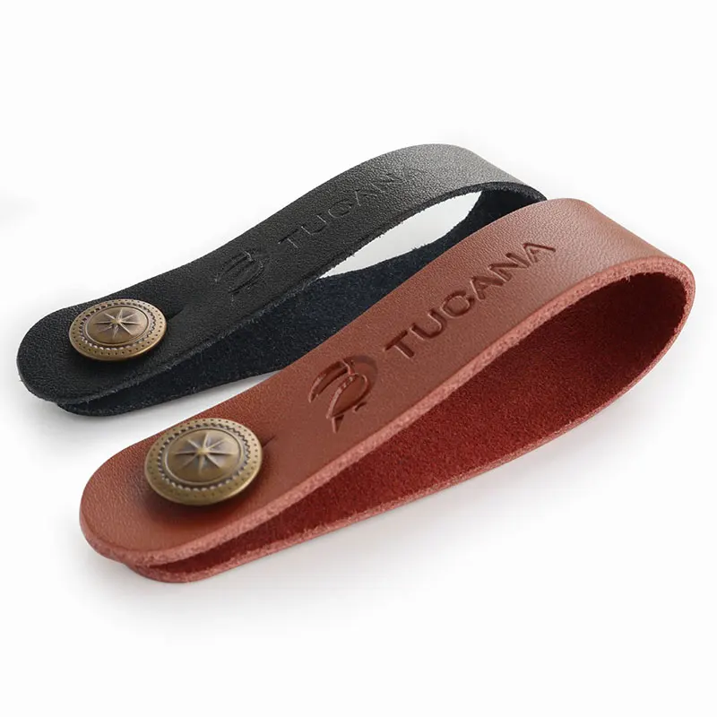 Переходник на бас-гитару 2 шт. кожа ремешок для укулеле гитары с кнопкой |