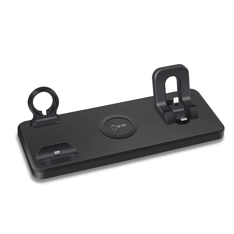 

Qi wireless charger 15W charging station For iPhone Apple Watch AirPods phone accessories 4 in 1 wireless charging pad
