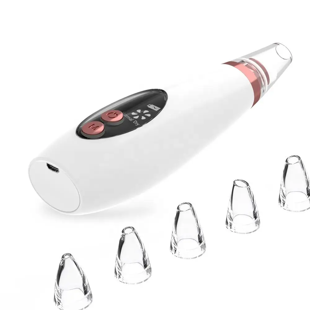 

Blackhead Remover Face Pore Vacuum Skin Care Acne Pore Cleaner Pimple Removal Vacuum Suction Facial Tools USB Rechargeable