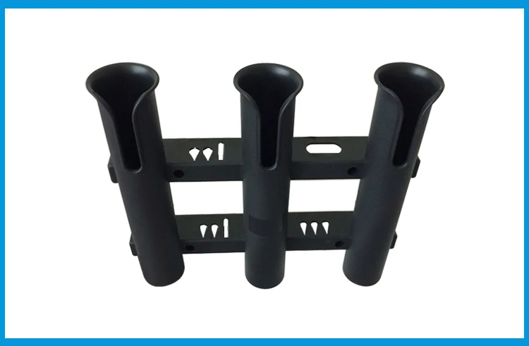 

2PCS Marine Boat Yacht Fishing Vertical 3 Link Rod Holder Organiser Pole Tube Mount Bracket Socket Rack Lure Pliers Storage