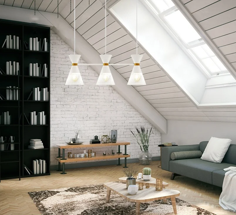 Современный металлический декоративный светодиодный светильник для гостиной