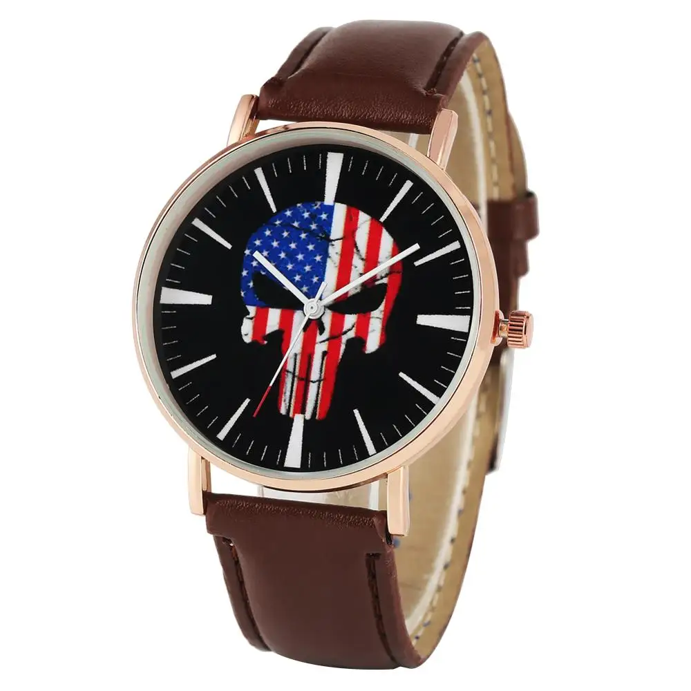 Мужские кварцевые аналоговые часы практичные Прочные с циферблатом узором