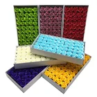 Бумажное мыло с ароматом розы, 50 шт.