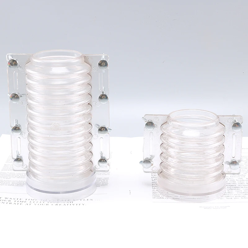 DIY ручной работы спиральные столбчатые формы для свечей цилиндрические diy