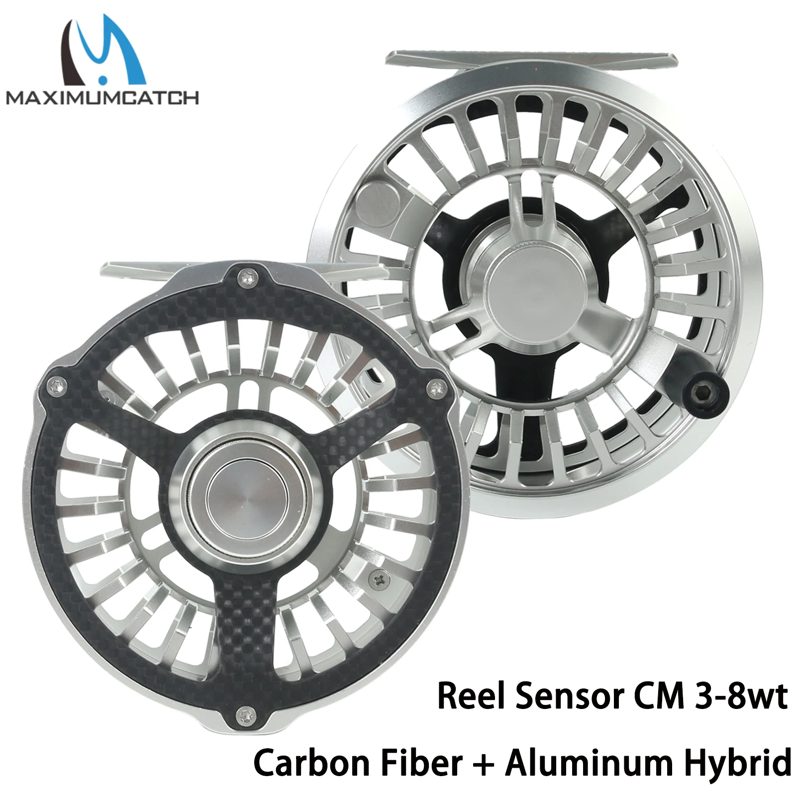Водонепроницаемая 3-8wt катушка для ловли нахлыстом Maximumcatch см углеродное волокно и