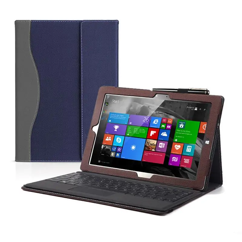 Чехол для планшета Surface Pro X 13 дюймов чехол из искусственной кожи со слотом ручки