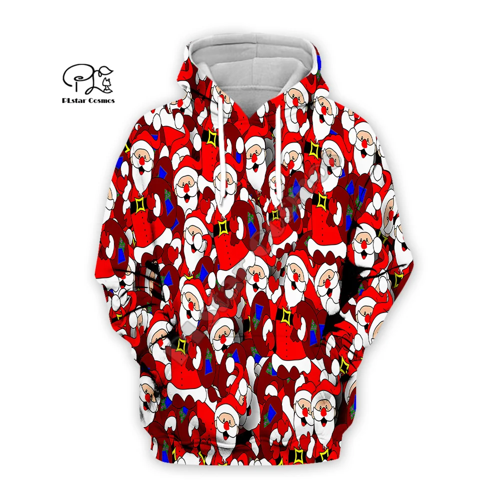 

PLstar Cosmos Santa Claus Christmas Xmas Jesus Birthday Harajuku Tracksuit 3DPrint Men/Women Funny Cartoon Pullover Hoodies A24