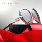 VEITHDIA солнцезащитные очки TR90 женские поляризованные UV400 линзы винтажные модные роскошные женские градиентные солнцезащитные очки для женщин 3171