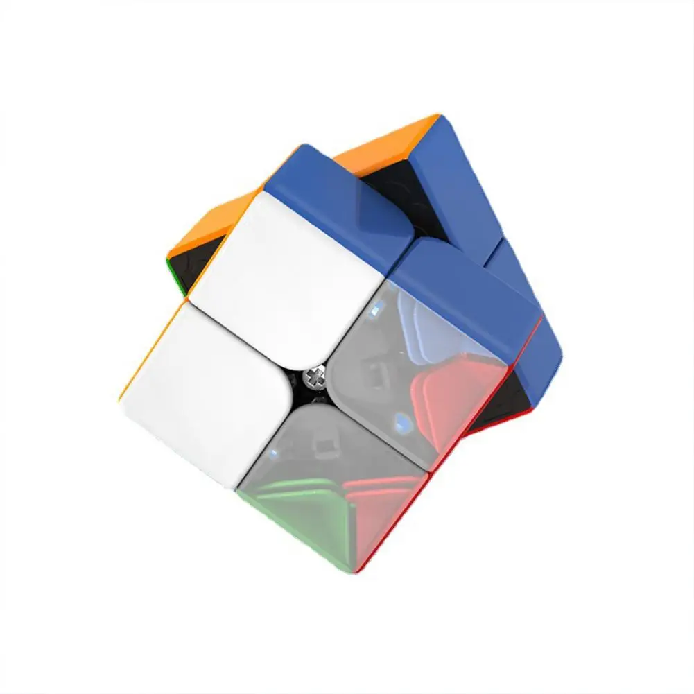 

2x2 Magic Cube Turning Smooth Relieve Stress Practice Stickerless Magic Cube