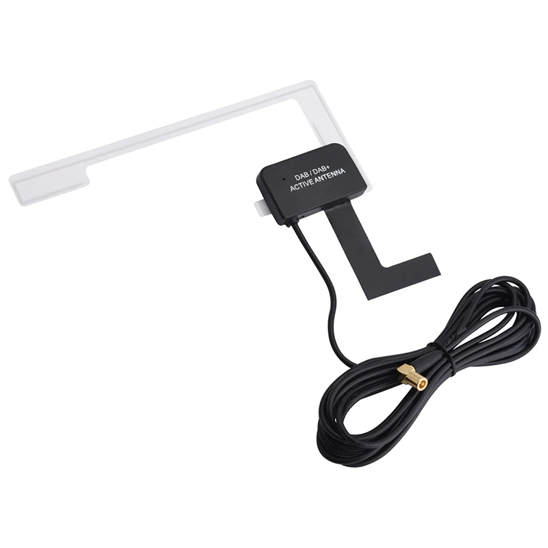 SPEEDWOW Автомобильная цифровая активная антенна для радио ТВ приемник коробка DAB SMA