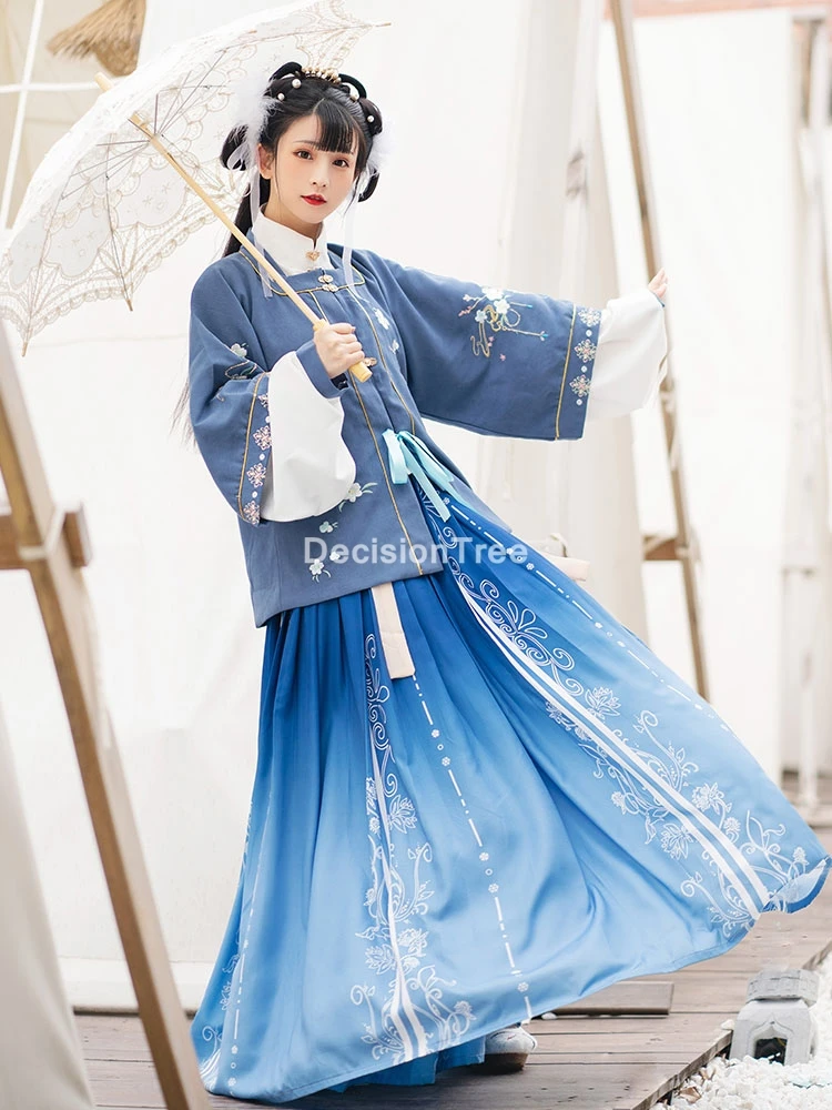 

2021 hanfu women chinese dance ming dynasty costumes ancient hanfu clothes chinese traditional clothes fairy performance costume