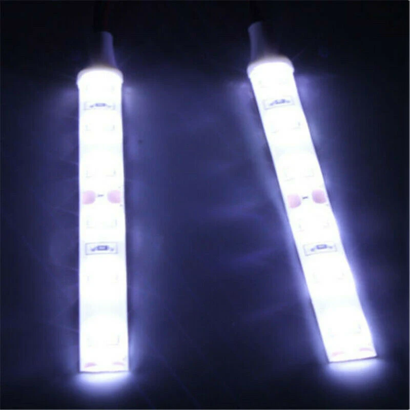 Комплект из 2 предметов 3 94 &quot10 см Водонепроницаемый 6 светодиодный 12V 5630 SMD белый