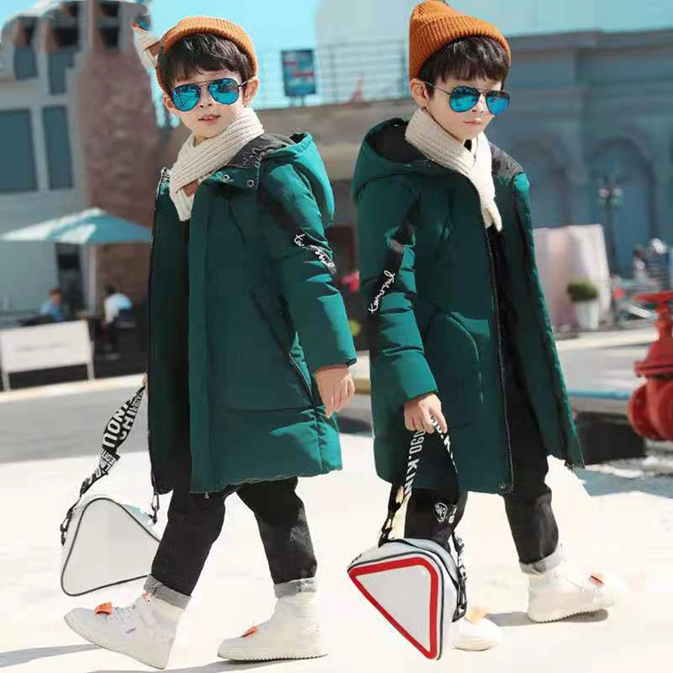 Детская утепленная парка на хлопковом наполнителе Возраст 3 14 лет|Пальто и парки|
