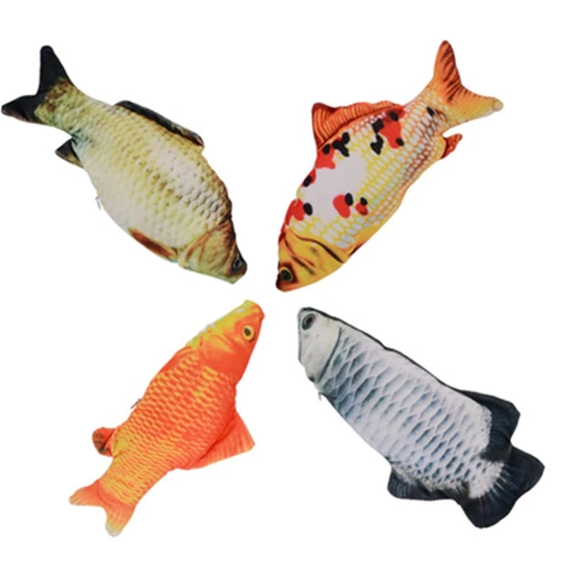 

Cat Toy Fish Simulation Flexible Dancing Jumping Sports Funny Cat USB Charging TOOL Electronic Fish Cat Supplies
