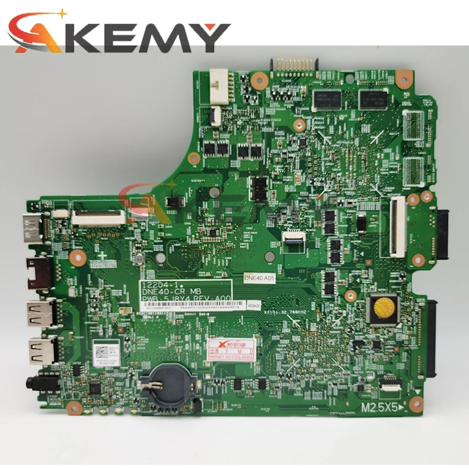 Материнская плата для ноутбука Dell Inspiron серии 3421 материнская 12204-1 CN-0DCTDH 0DCTDH 100%