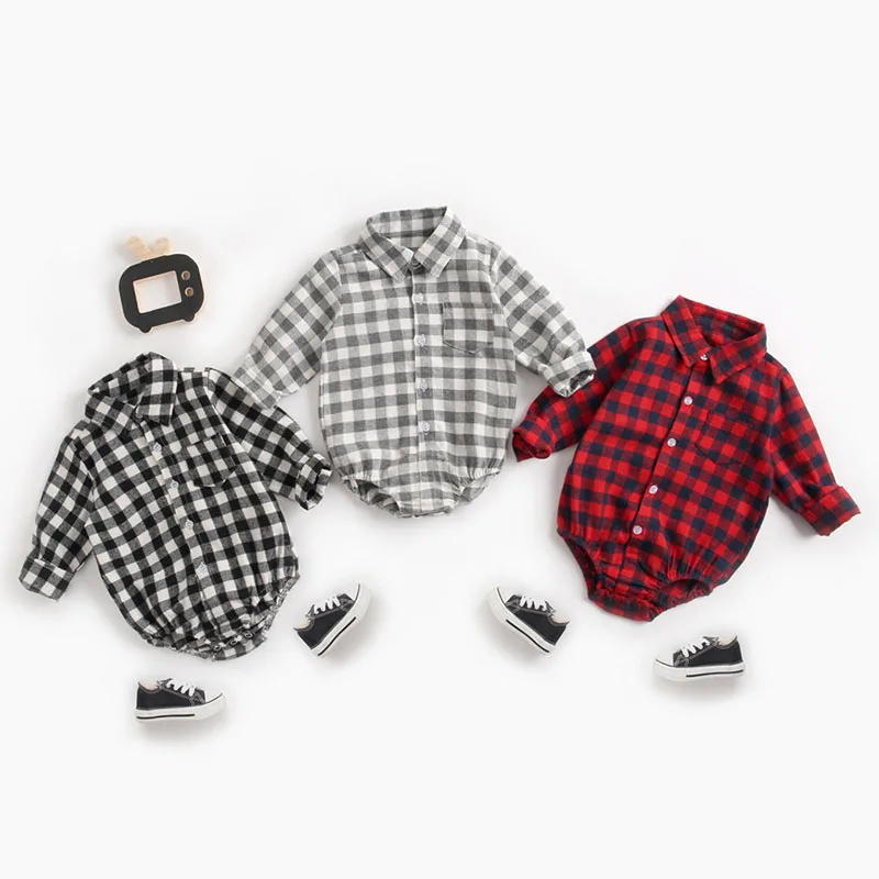 Новинка 2019 Комбинезоны для младенцев детское боди комбинезон с длинным рукавом в