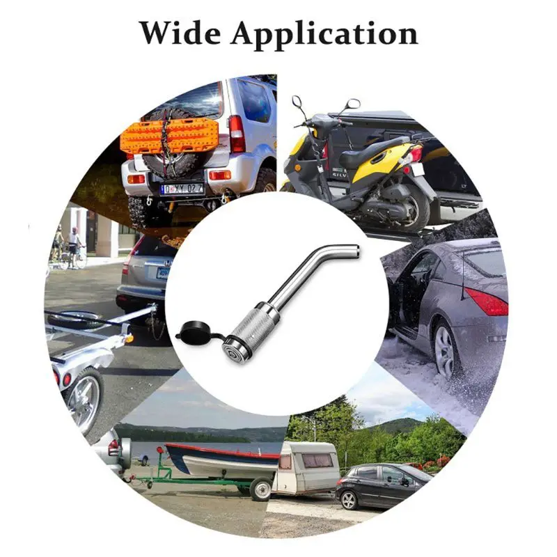 

Hitch Pin Lock 2-1/2" 5/8" Dual Receiver Locking Trailer for Class D7YA