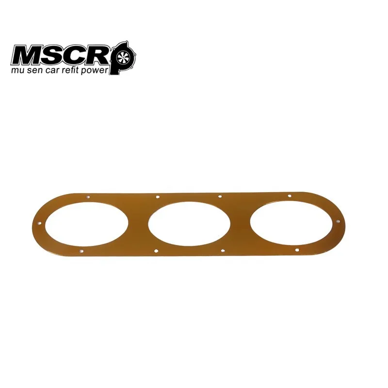 1 пара Универсальный алюминиевый сплав задний бампер гонки воздуха диверсии