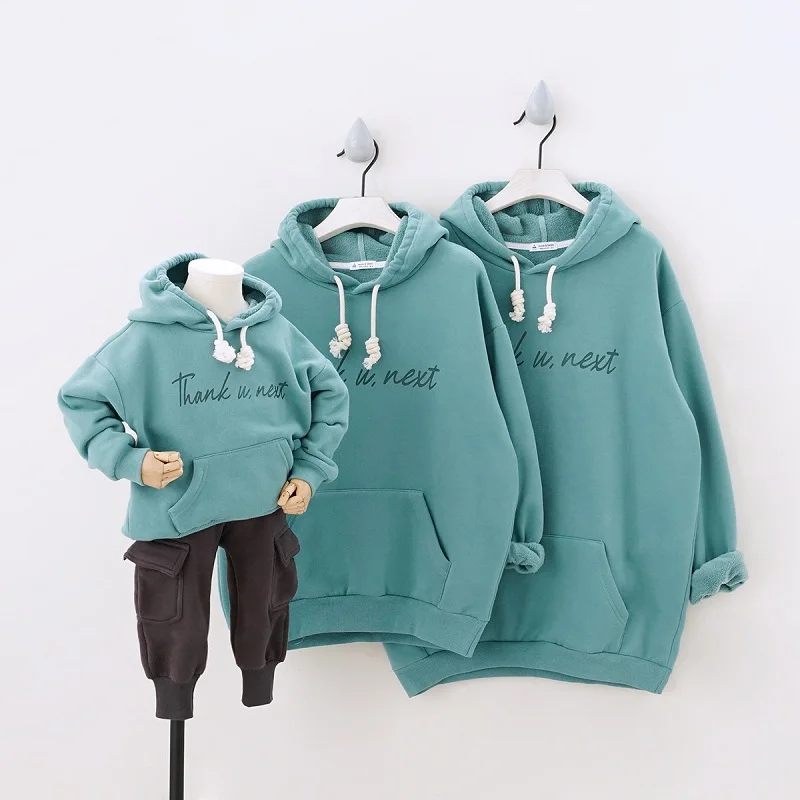 Новогоднее рождественское Толстовка семейная одежда подходящая друг к другу для