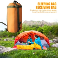 durable sleeping bag storage bag portable outdoor camping sleeping bag compression pack travel leisure hammock storage bag