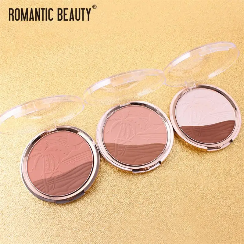 Romantic Beauty Multicolor Bronzer Repair Highlighters Powder Face Makeup Long-lasting Non-tipping Contouring TSLM2 |