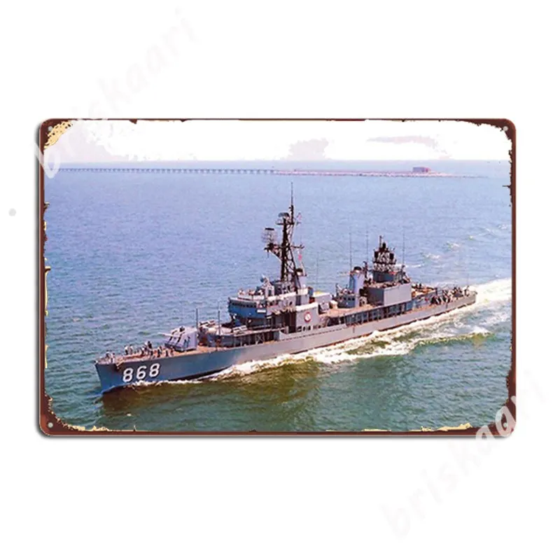 

Uss Brownson (Dd-868) Ship's Store Metal Signs Cinema Garage Painting Décor Cinema create Tin sign Posters