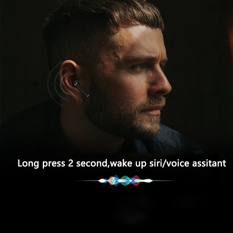 Беспроводные наушники Bluetooth 5 0 полувкладыши спортивные для бега звонков IPX4