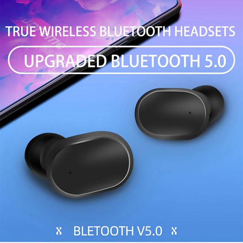 new tws earphones wireless bluetooth earphone for iphone xiaomi xiomi redmi huawei samsung galaxy buds earbuds microphone mini free global shipping