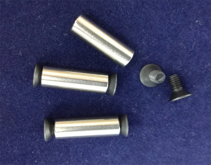 6 шт./лот 14 мм x 5 ручка для ножа из нержавеющей стали шестигранные винты подходящие