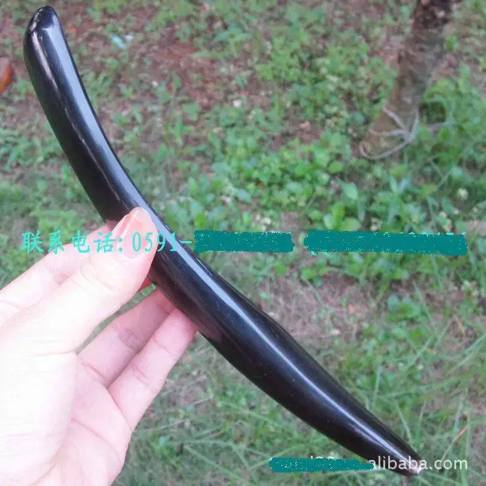 15 см большой размер оптовая продажа натуральный буйвол массажная палка удары