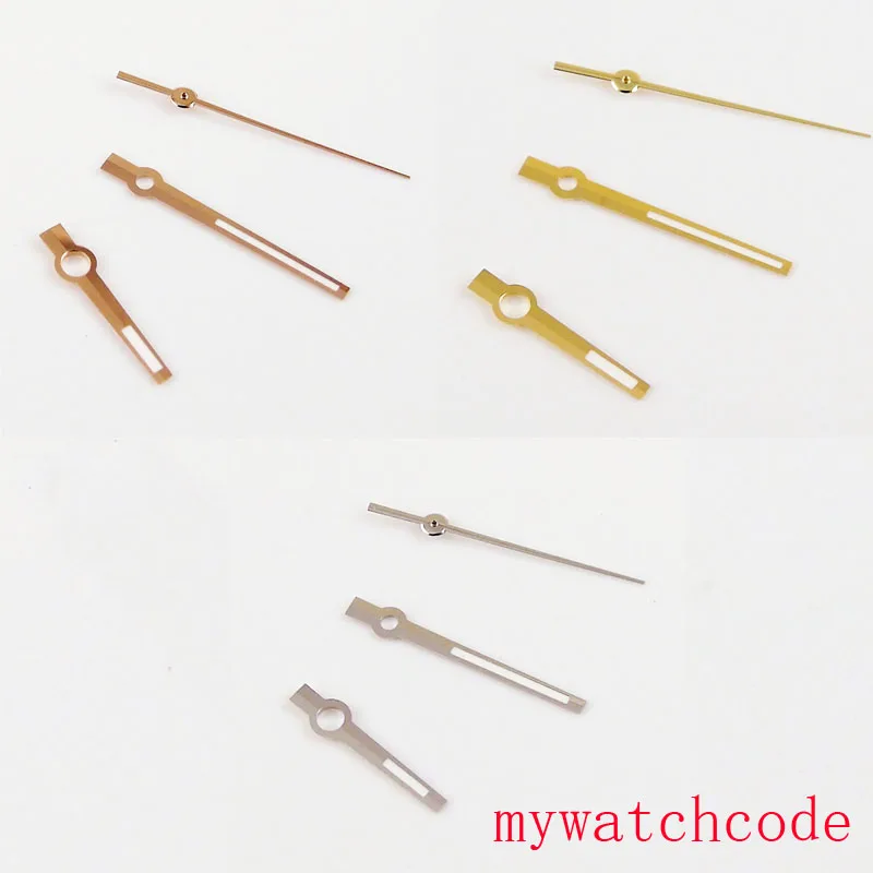 PARNIS 3 цвета с покрытием из розового золота Светящиеся мужские часы ручной работы