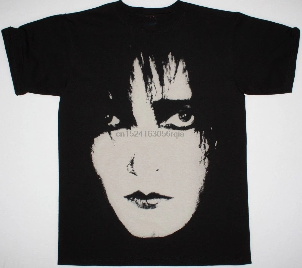 Мужская черная футболка SIOUXSIE AND THE BANSHEES SIOUX POST панк Готика | одежда