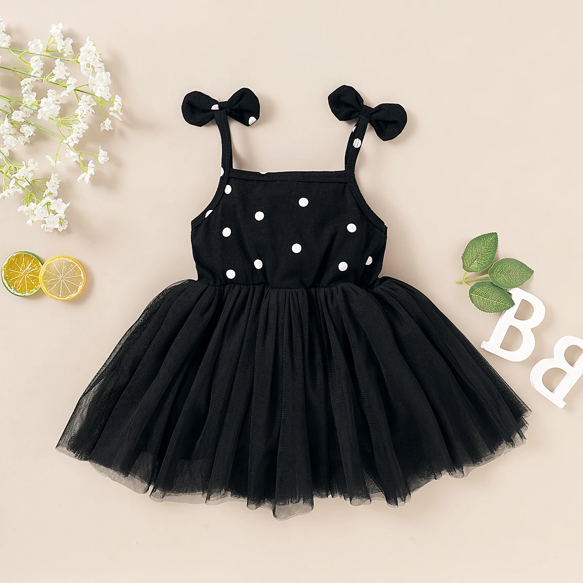 

Baby / Toddler Dotted Strappy Tutu Dresses