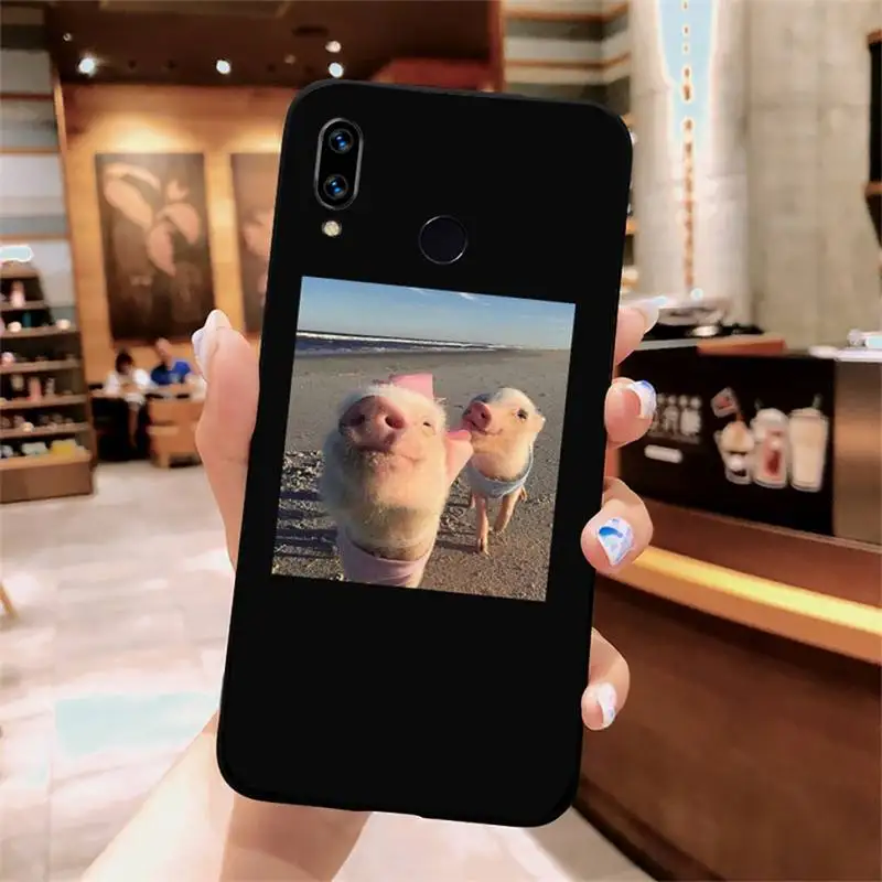 

Pet Pig cute animal Phone Case For xiaomi Redmi 5 5A plus 7A 8 note 2 3 4 5 5A 6 7 GO K20 A2