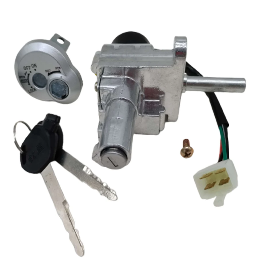 

B019 Electric Door Locks Throttle Lock For Yamaha ZY125T-5 CYGNUS-Z125 Gourd-Shaped Ignition Switch Lock