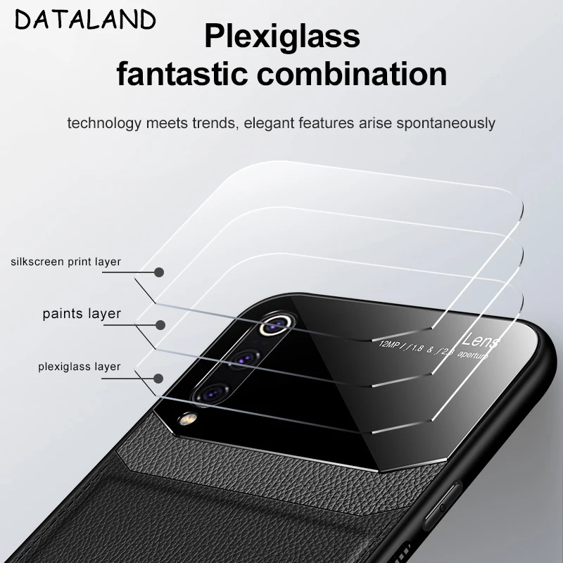 Чехол для Xiaomi Mi 9 Pro роскошный зеркальный Твердый чехол из искусственной кожи Se 8