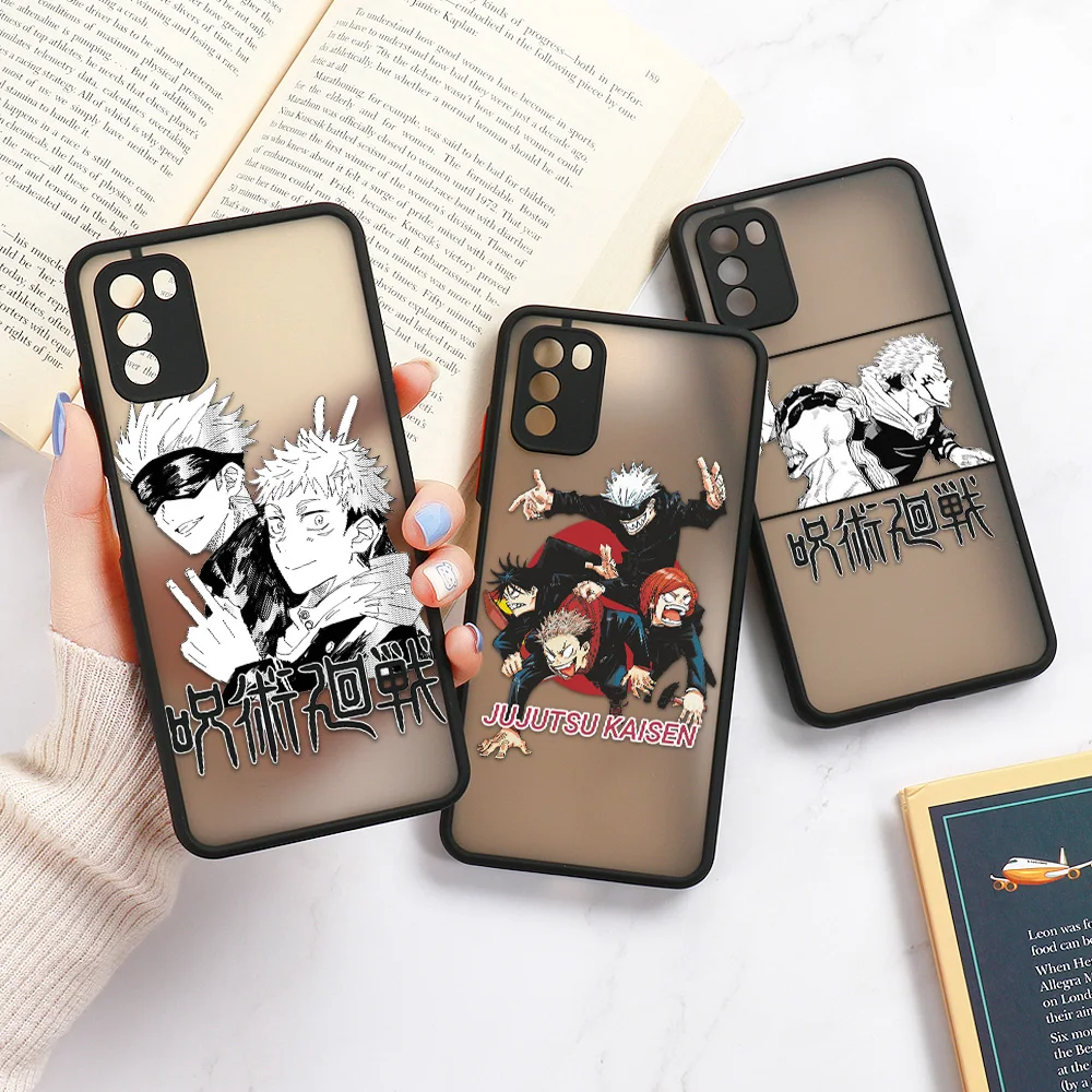 

Jujutsu Kaisen For Poco X3 NFC Funda Xiaomi Mi 11 Lite Case Poco X3 Pro Capa Poco X3pro X 3 M3 F3 9T 10T Note10 Mi11 Ultra Cover