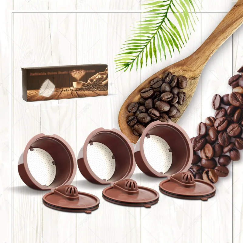ICafilas3rd Crema/нормальная версия многоразового использования для кофейных капсул Dolce