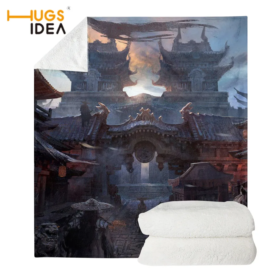 

Новое поступление, мягкие флисовые одеяла HUGSIDEA для взрослых и детей, великолепные строительные узоры, плюшевые одеяла, детские весенние оде...