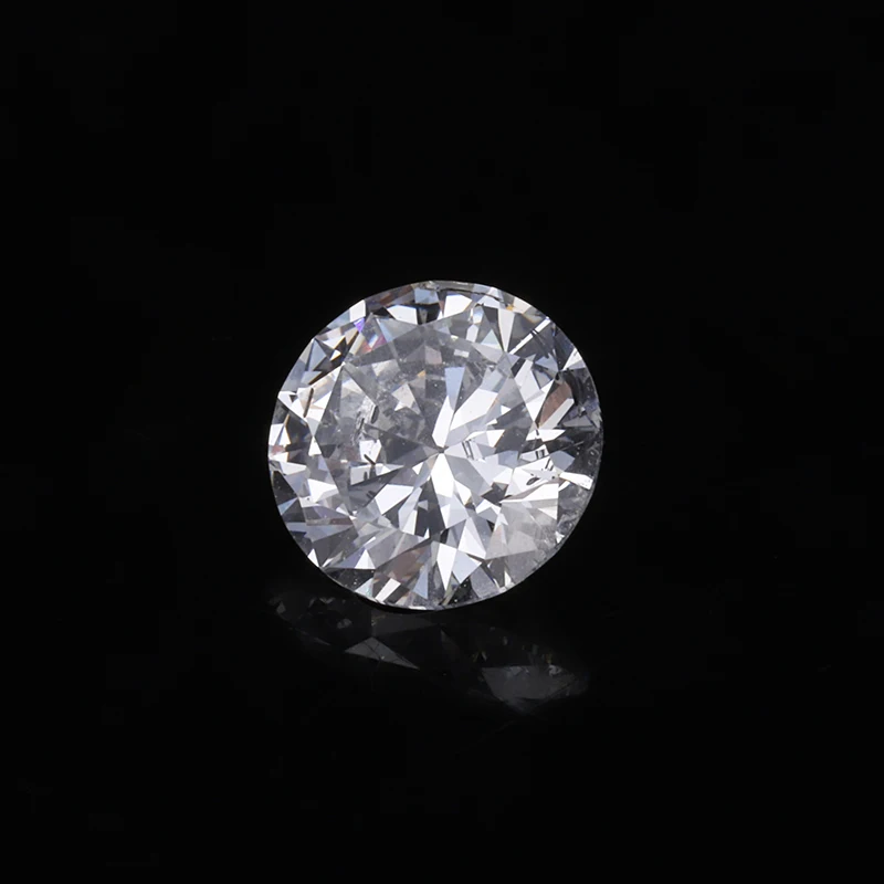 Алмаз круглой формы 1 карат DEF белого цвета прозрачность SI HPHT/CVD Выращенный в