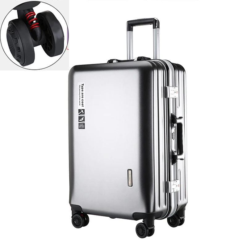 20&quot24" Inch High Quality Suitcase PC Rolling on Wheels Travel Luggage Bag Women Wheeled Suitcases maletas de viaje para |