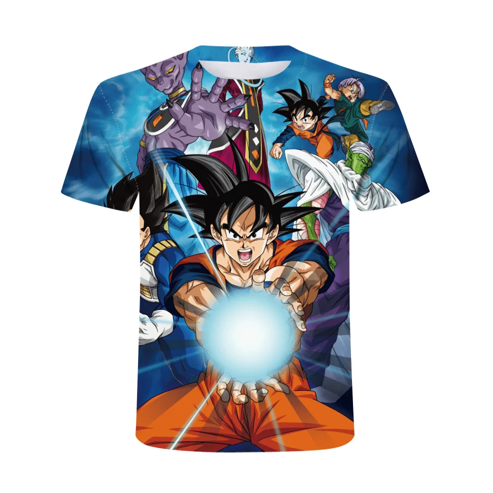 

2021 New Fashion Anime Super Monkey 3d Printed T-Shirt Summer Children's Short-Sleeved O-neck Boy And Girl Size 3-17t T-Shirts