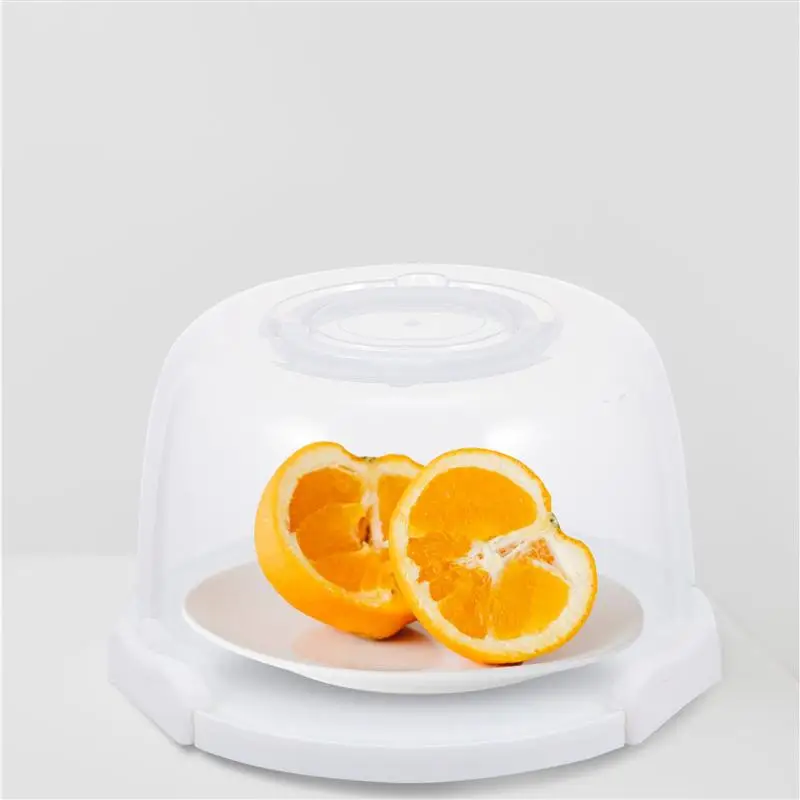 

1Pc 8inch Keep Fresh Fruit Vegetable Box Cake Carrier Cake Box Food Container