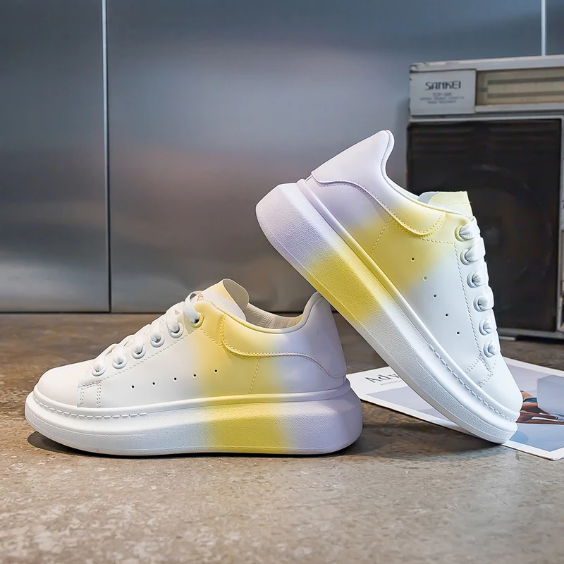 

Новинка 2021, женские кроссовки, роскошный дизайн, Женская Белая обувь, женская повседневная обувь, женская модная спортивная обувь на платфо...