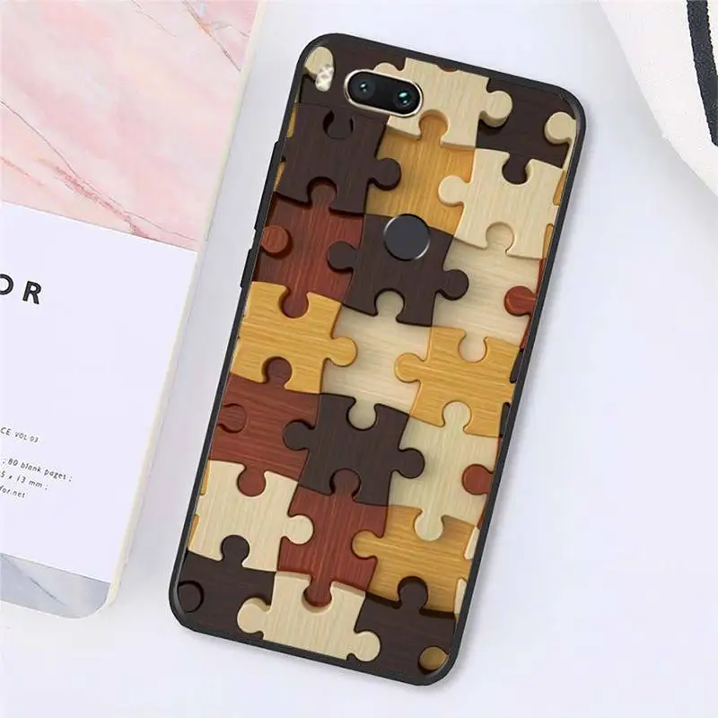 

Puzzle toy pattern Phone Case For Xiaomi Redmi note 7 8 9 t k30 max3 9 s 10 pro lite Luxury brand shell funda coque