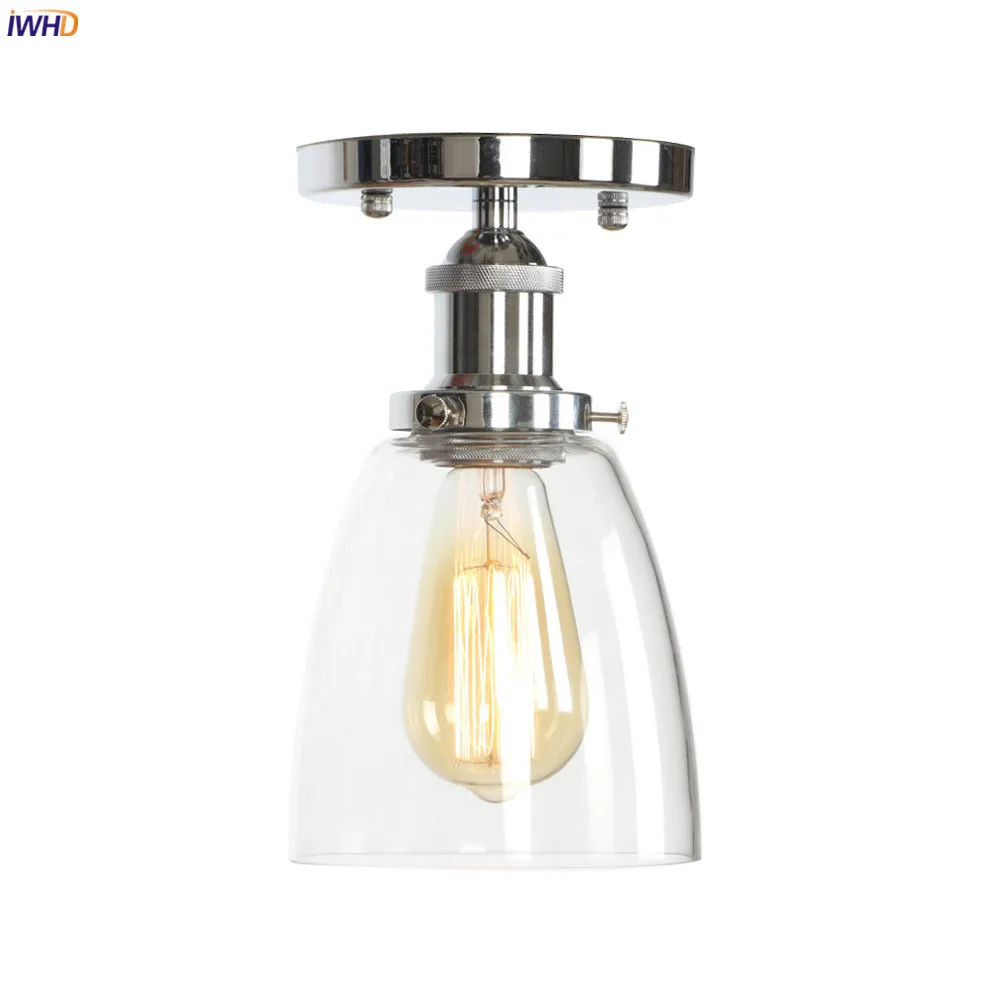 Американская промышленная винтажная потолочная лампа IWHD освещение для кухни