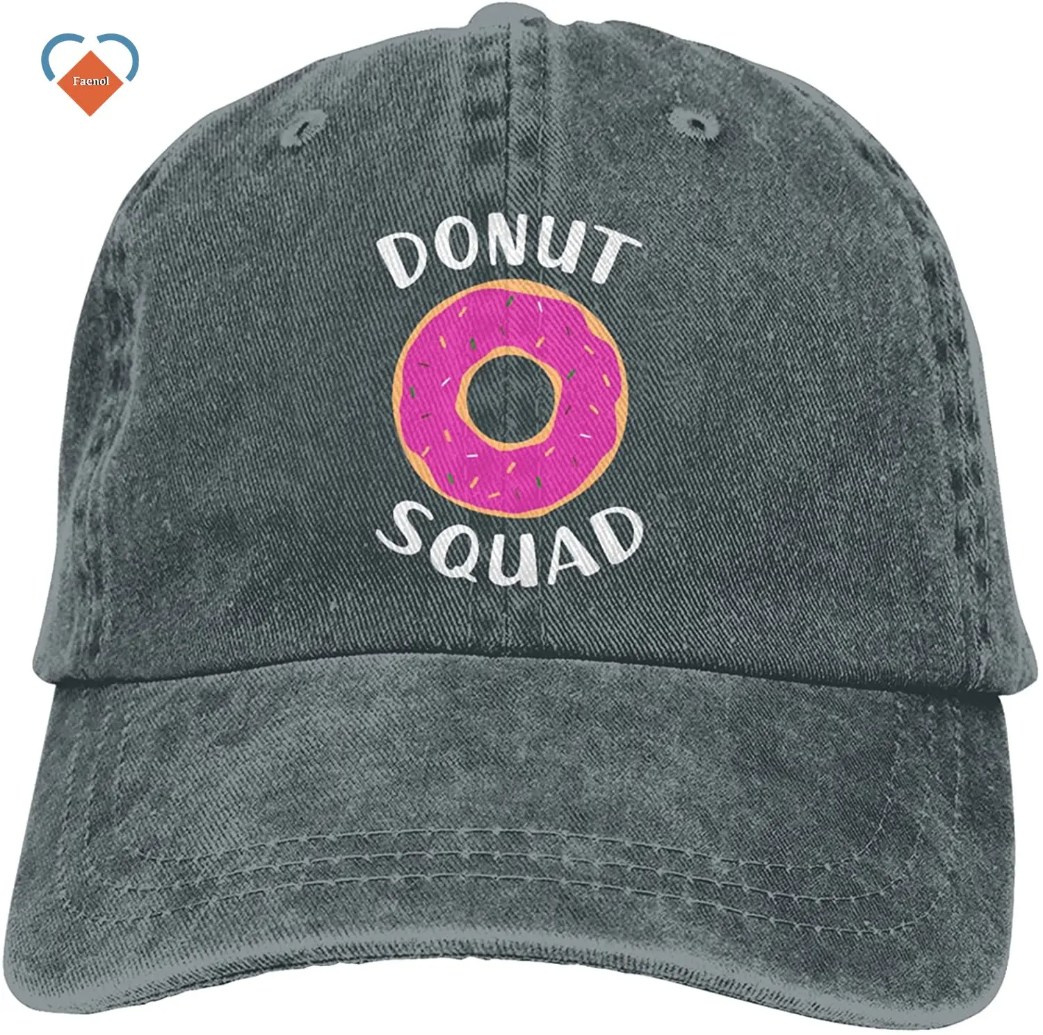 

Hat For Men Women Dunkin Donuts Unisex Black Dad Cap Adjustable Sports Baseball Cap Peaked Cap