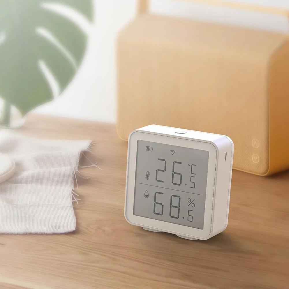 

Home Assistant Temperature Humidity Sensor Detector WiFi 2.4GHz Remote Control Wireless Smart Monitor Analyzer dropshipping#22