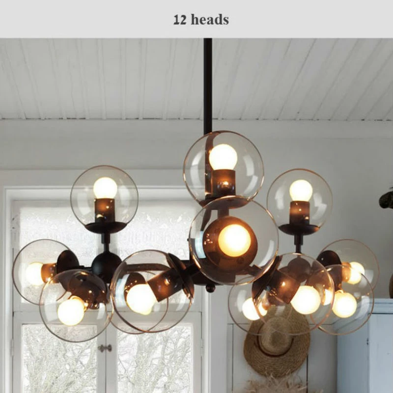 Винтажная круглая Подвесная лампа в стиле индастриал потолочный светильник лофт